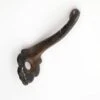 Antique Single Arm Cast Iron Black Wall Hook -OGT Sale Store single hooks antique single arm cast iron black wall hook q285046