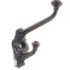 Black Cast Iron Antique 2 Arm Wall Hook 1 Black Cast Iron Antique 2 Arm Wall Hook -OGT Sale Store single hooks black cast iron antique 2 arm wall hook q277063