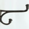 Black Cast Iron Traditional Wall Hook 1 Black Cast Iron Traditional Wall Hook -OGT Sale Store single hooks black cast iron traditional wall hook n242582
