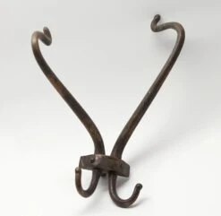 Bronze Dark Patina Hook