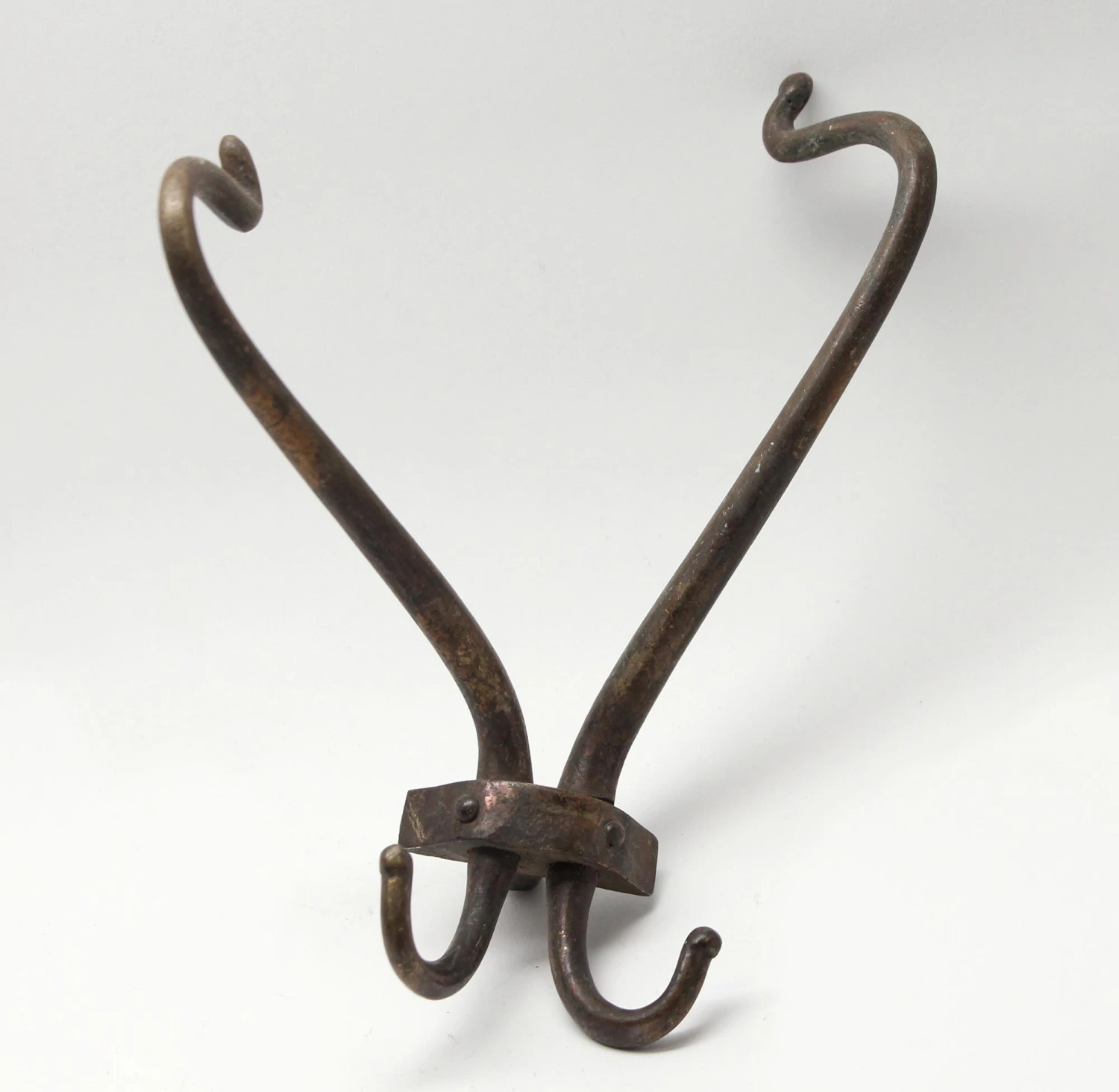 Bronze Dark Patina Hook 3 Bronze Dark Patina Hook