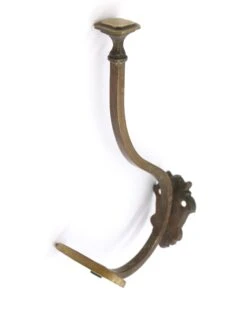 European Bronze Vintage Two Arm Wall Hook