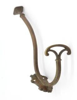 European Bronze Vintage Two Arm Wall Hook -OGT Sale Store single hooks for sale 22bel10590