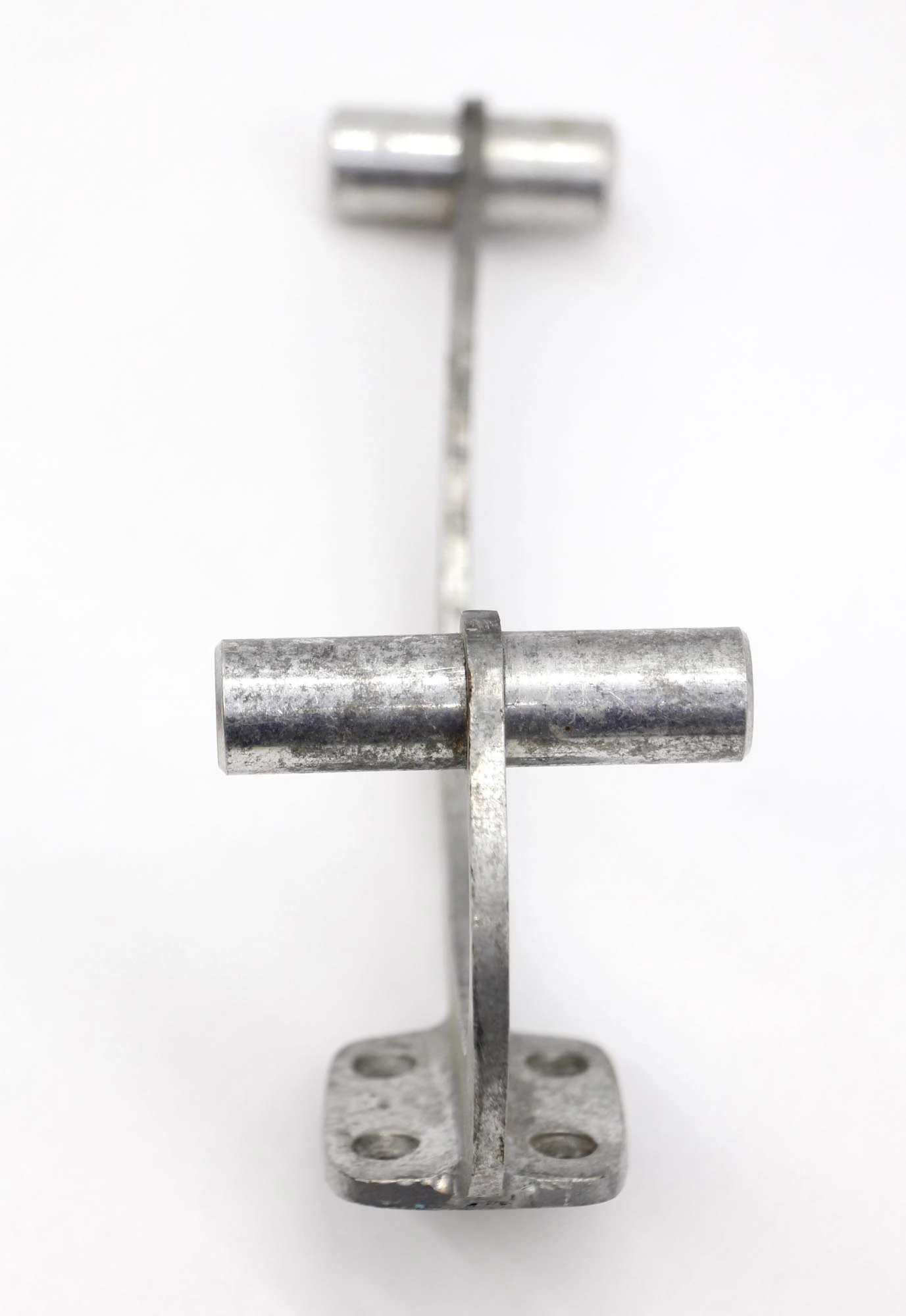 European Vintage Large Double Arm Aluminum Wall Hook 5 European Vintage Large Double Arm Aluminum Wall Hook - Image 3