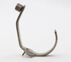 Vintage European Art Deco Aluminum Streamline Wall Hook 10 Vintage European Art Deco Aluminum Streamline Wall Hook -OGT Sale Store single hooks for sale 24bel11323