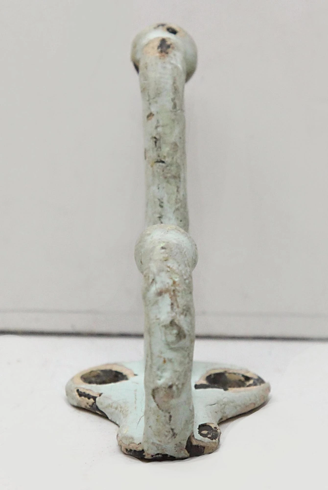 Set Of Seven Distressed Painted Pastel Hooks 5 Set Of Seven Distressed Painted Pastel Hooks - Image 3