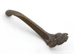 Antique Small Cast Iron 1 Arm Antique Wall Hook -OGT Sale Store single hooks for sale q277069