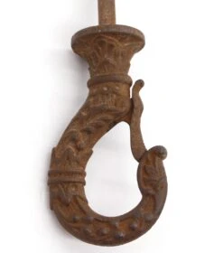 Antique Cast Iron Screw Plant Ceiling Hook With Security Latch -OGT Sale Store single hooks for sale q282436