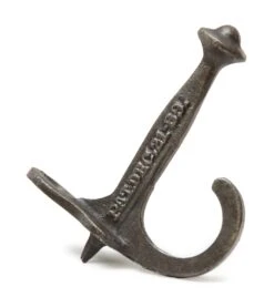 Olde New Stock Iron Wall Hook With Nail Back