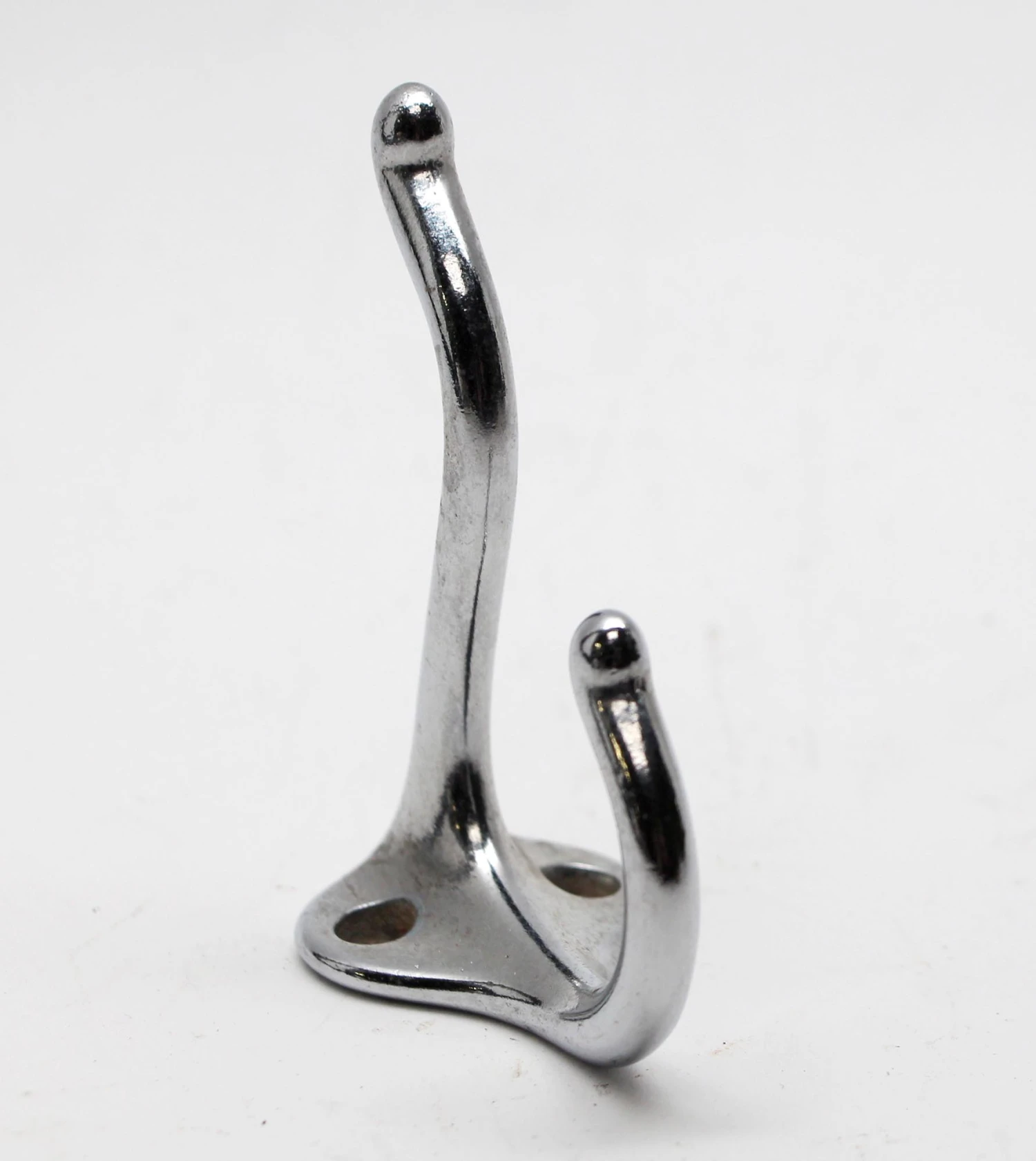 Chrome Over Brass Wall Hook 4 Chrome Over Brass Wall Hook - Image 2