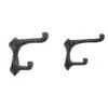 Pair Of Ornate Wall Mount Black Cast Iron Barn Tack Room Hooks 2 Pair Of Ornate Wall Mount Black Cast Iron Barn Tack Room Hooks -OGT Sale Store single hooks pair of ornate wall mount black cast iron barn tack room hooks q286272