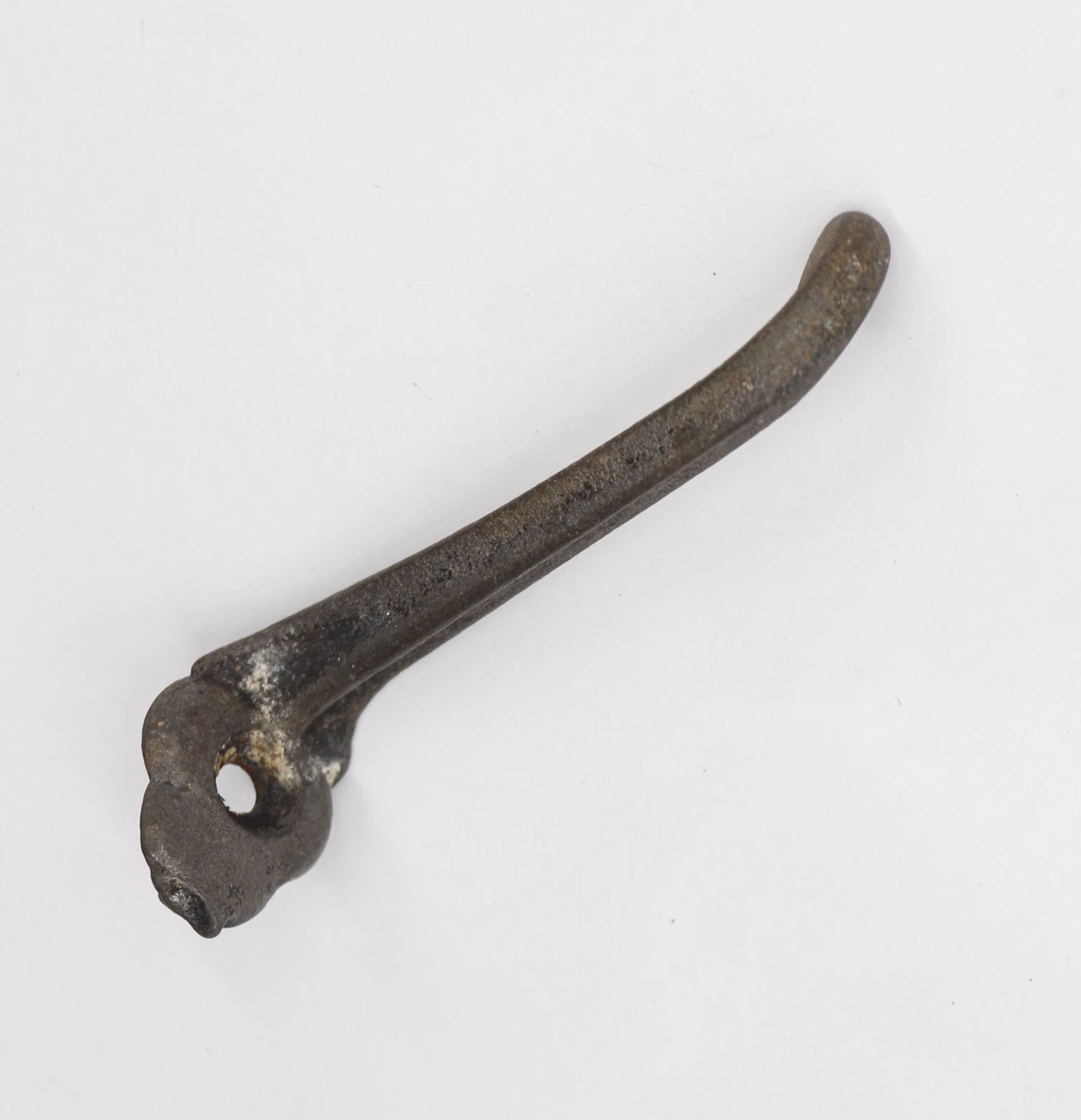 Antique One Arm 2.5 In. Cast Iron Wall Hook 4 Antique One Arm 2.5 In. Cast Iron Wall Hook - Image 2