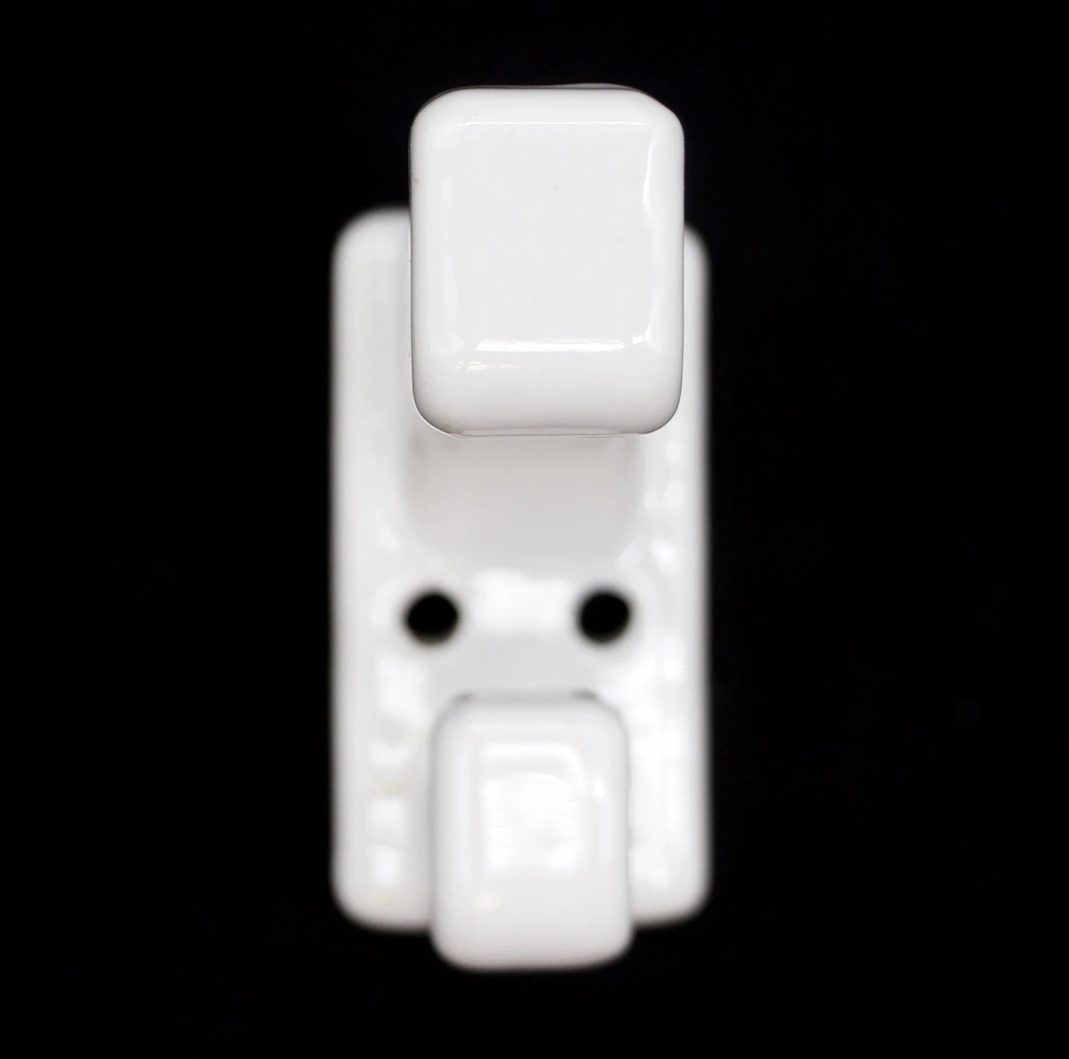 Vintage 2 Arm Ceramic Double Bathroom Wall Hook 4 Vintage 2 Arm Ceramic Double Bathroom Wall Hook - Image 2