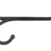 Reclaimed 12.25 In. Deep Black Cast Iron Double Arm Wall Hook 1 Reclaimed 12.25 In. Deep Black Cast Iron Double Arm Wall Hook -OGT Sale Store single hooks reclaimed 1225 in deep black cast iron double arm wall hook q287918