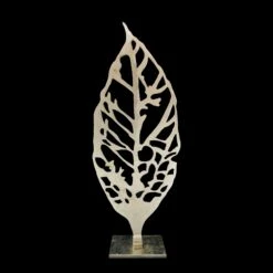 Arteriors 29.75 In. Stainless Steel Leaf Sculpture