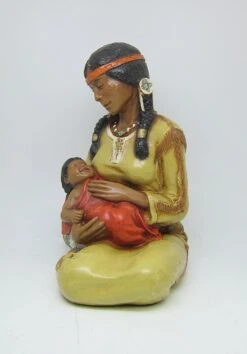 Indian Mother & Infant Plaster Figurine 14 Indian Mother & Infant Plaster Figurine -OGT Sale Store statues sculptures for sale n243478