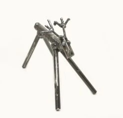 Reclaimed Rebar Reindeer Tabletop Figure