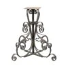 Antique Wrought Iron Curled 28.5 In. Table Base 1 Antique Wrought Iron Curled 28.5 In. Table Base -OGT Sale Store table bases antique wrought iron curled 285 in table base q276001