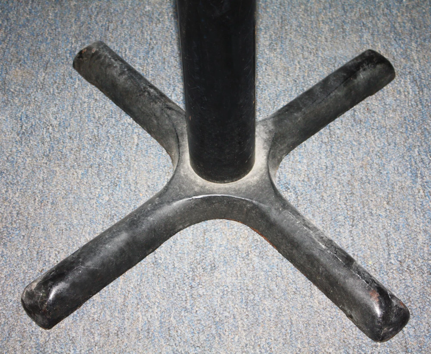 Reclaimed 27.75 In. Cast Iron Black Table Base 5 Reclaimed 27.75 In. Cast Iron Black Table Base - Image 3