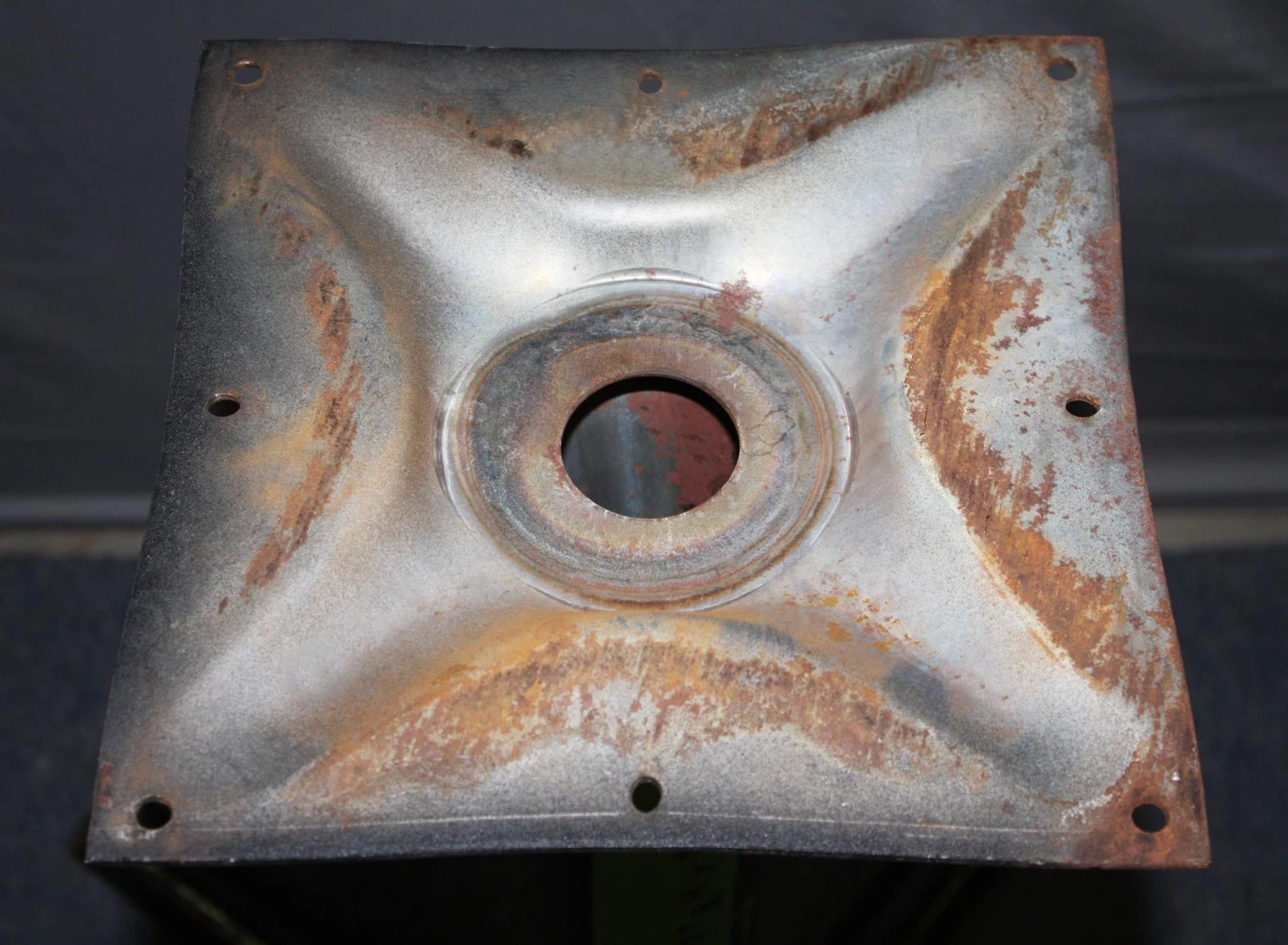 Reclaimed 27.5 In. Black Iron Table Base 4 Reclaimed 27.5 In. Black Iron Table Base - Image 2