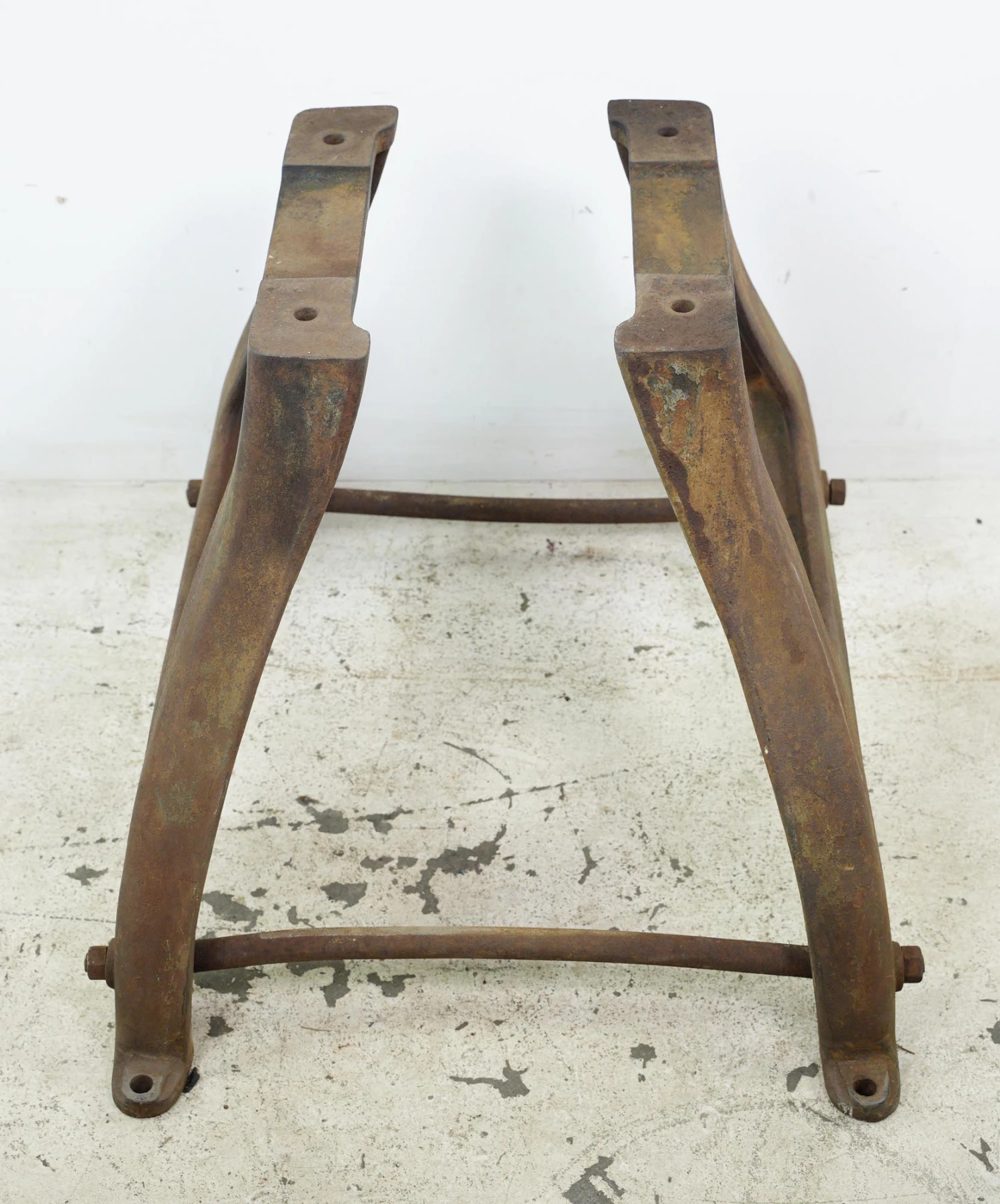 Reclaimed Cast Iron Standard Height Stool Machine Base 4 Reclaimed Cast Iron Standard Height Stool Machine Base - Image 2