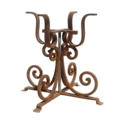 Reclaimed Wrought Iron 25.75 In. Antique Table Base