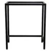Tall Black Metal Table Base -OGT Sale Store table bases tall black metal table base n239457
