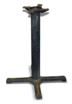 Vintage Black Iron Bistro Table Base