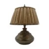 Antique Hammered Brass Table Lamp With Floral Trim Shade 2 Antique Hammered Brass Table Lamp With Floral Trim Shade -OGT Sale Store table lamps antique hammered brass table lamp with floral trim shade q285289