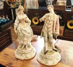 Antique Victorian Figural Ceramic Table Lamps 10 Antique Victorian Figural Ceramic Table Lamps -OGT Sale Store table lamps for sale l207510m
