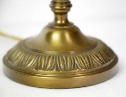 Pair Of Traditional Ribbed Patina Brass Table Lamps 14 Pair Of Traditional Ribbed Patina Brass Table Lamps -OGT Sale Store table lamps for sale q279998