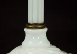 Vintage White Porcelain Table Lamp 11 Vintage White Porcelain Table Lamp -OGT Sale Store table lamps for sale q285470