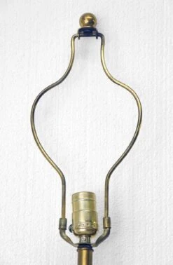 Vintage Italian White Ceramic Gold Finish Table Lamps 9 Vintage Italian White Ceramic Gold Finish Table Lamps -OGT Sale Store table lamps l201694