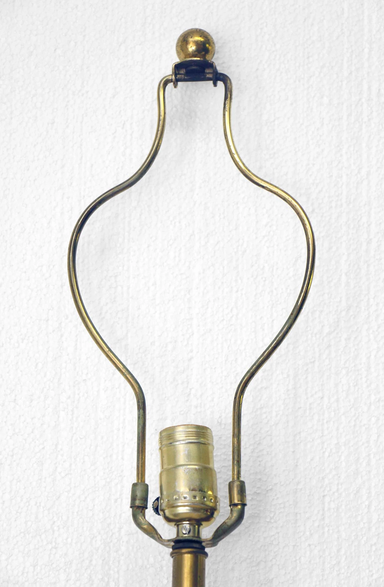 Vintage Italian White Ceramic Gold Finish Table Lamps 4 Vintage Italian White Ceramic Gold Finish Table Lamps - Image 2