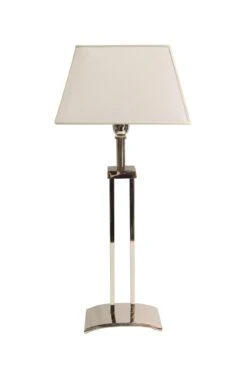 Mid Century Modern Style Chrome Table Lamp