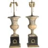 Pair Of Marble Table Lamps With Wreath Motif Bases 1 Pair Of Marble Table Lamps With Wreath Motif Bases -OGT Sale Store table lamps pair of marble table lamps with wreath motif bases p267867