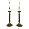 Pair Of Traditional Antique Brass & Black Finish Steel Table Lamps 2 Pair Of Traditional Antique Brass & Black Finish Steel Table Lamps -OGT Sale Store table lamps pair of traditional antique brass black finish steel table lamps q284219
