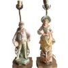 Pair Of Victorian Ceramic & Brass Figural Table Lamps 2 Pair Of Victorian Ceramic & Brass Figural Table Lamps -OGT Sale Store table lamps pair of victorian ceramic brass figural table lamps p260290
