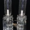 Pair Of Victorian Clear Crystal Hurricane Shade Table Lamps 1 Pair Of Victorian Clear Crystal Hurricane Shade Table Lamps -OGT Sale Store table lamps pair of victorian clear crystal hurricane shade table lamps q272841