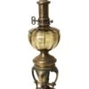 Restored Traditional Brass & Brown Glass Table Lamp 1 Restored Traditional Brass & Brown Glass Table Lamp -OGT Sale Store table lamps restored traditional brass brown glass table lamp m224022