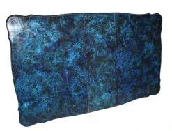 1970s Vintage 6.5 Ft. Psychedelic Blue Tabletop