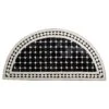 Black & White Mosaic Tile Arch Steel Frame Table Top 1 Black & White Mosaic Tile Arch Steel Frame Table Top -OGT Sale Store table tops black white mosaic tile arch steel frame table top q278139