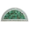 Green & White Tile Arch Mosaic Steel Frame Table Top 2 Green & White Tile Arch Mosaic Steel Frame Table Top -OGT Sale Store table tops green white tile arch mosaic steel frame table top q278144