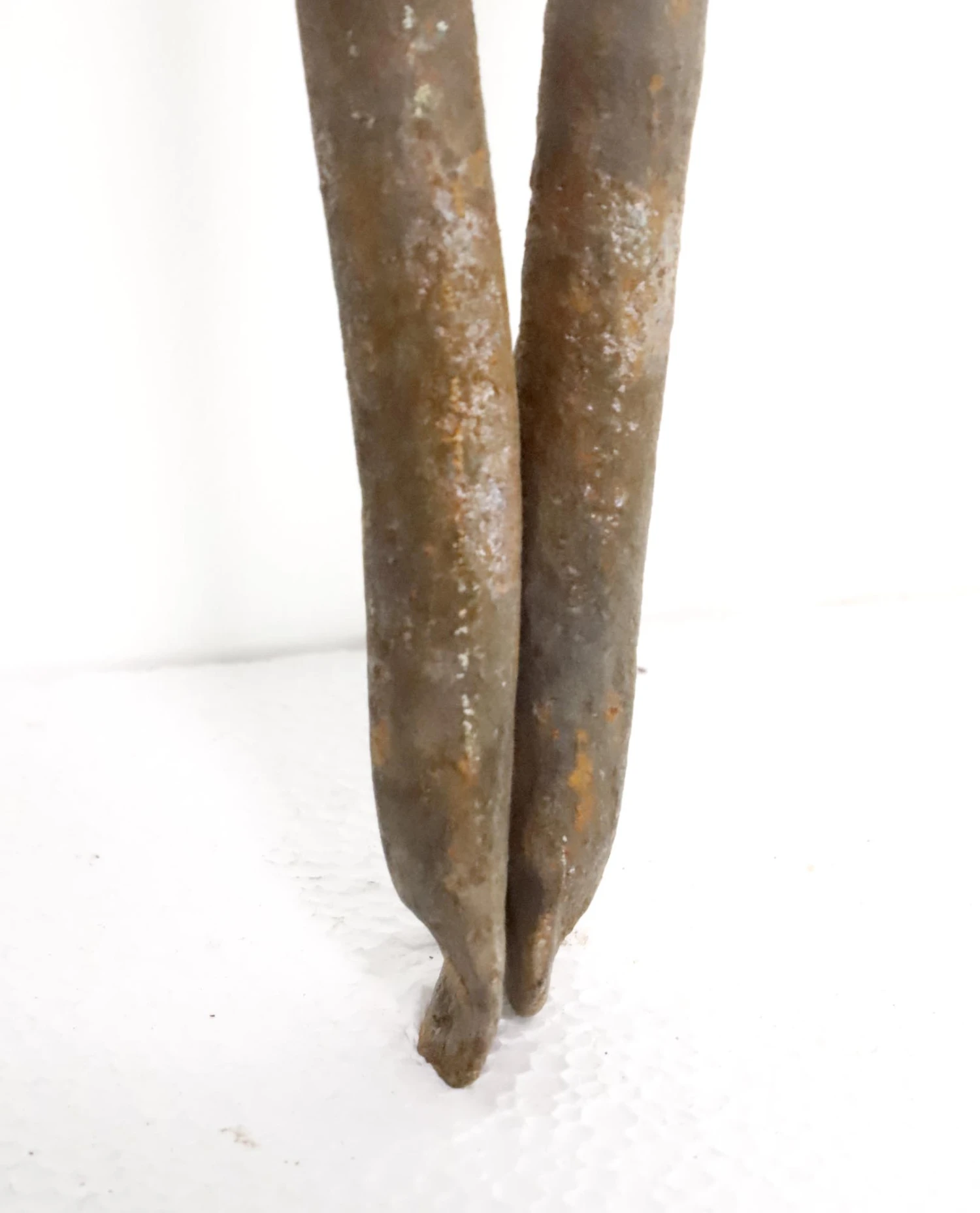 19th Century Fireplace 21 In. Cast Iron Tong 5 19th Century Fireplace 21 In. Cast Iron Tong - Image 3