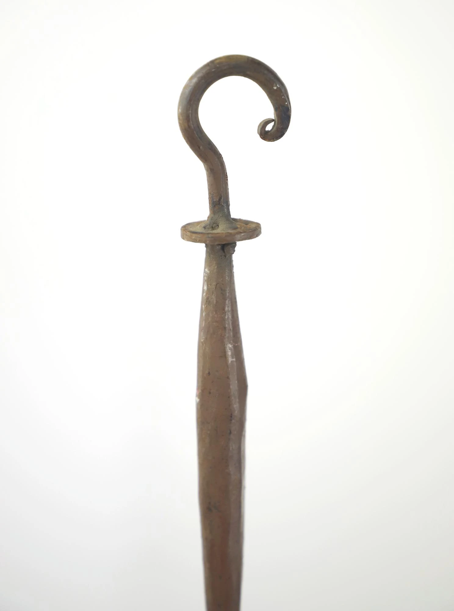 Pair Of Antique Iron Broom & Pan Fireplace Set 4 Pair Of Antique Iron Broom & Pan Fireplace Set - Image 2