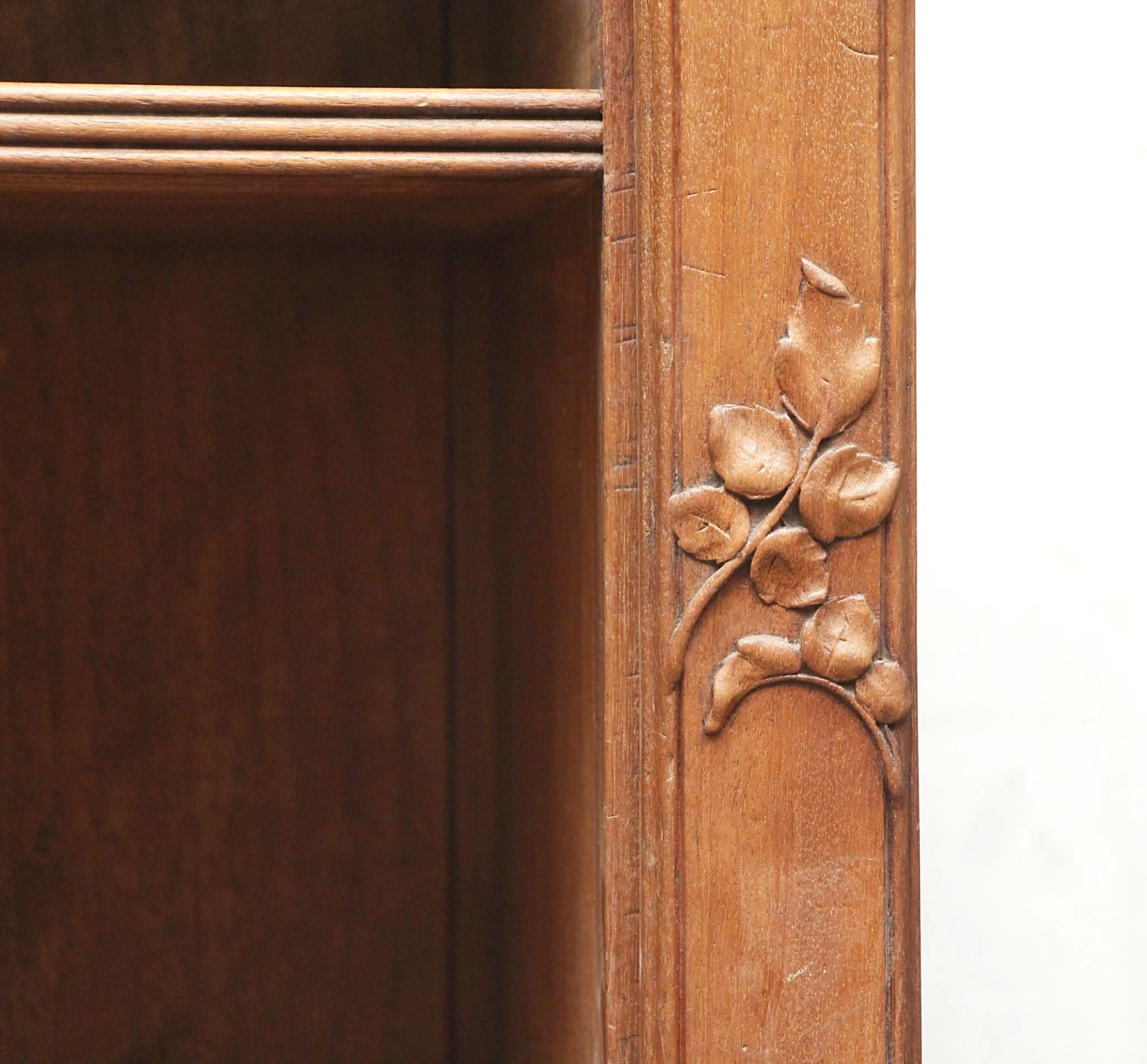 Antique Art Nouveau Carved Display Haberdashery 6 Antique Art Nouveau Carved Display Haberdashery - Image 4