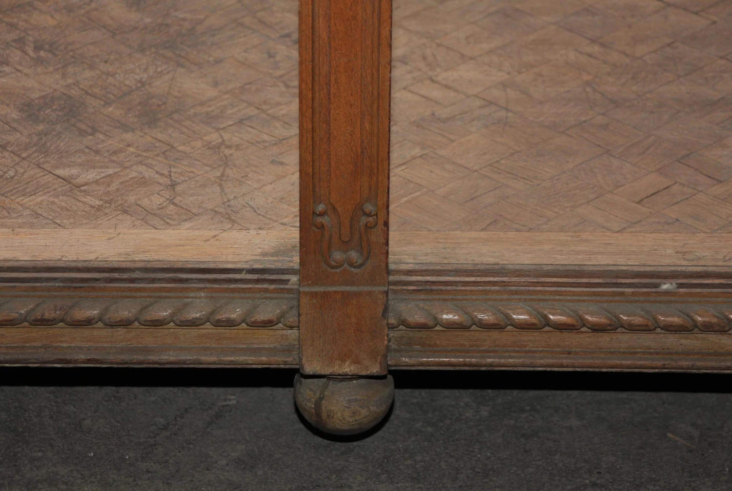 Oak Showcase From France 7 Oak Showcase From France - Image 5