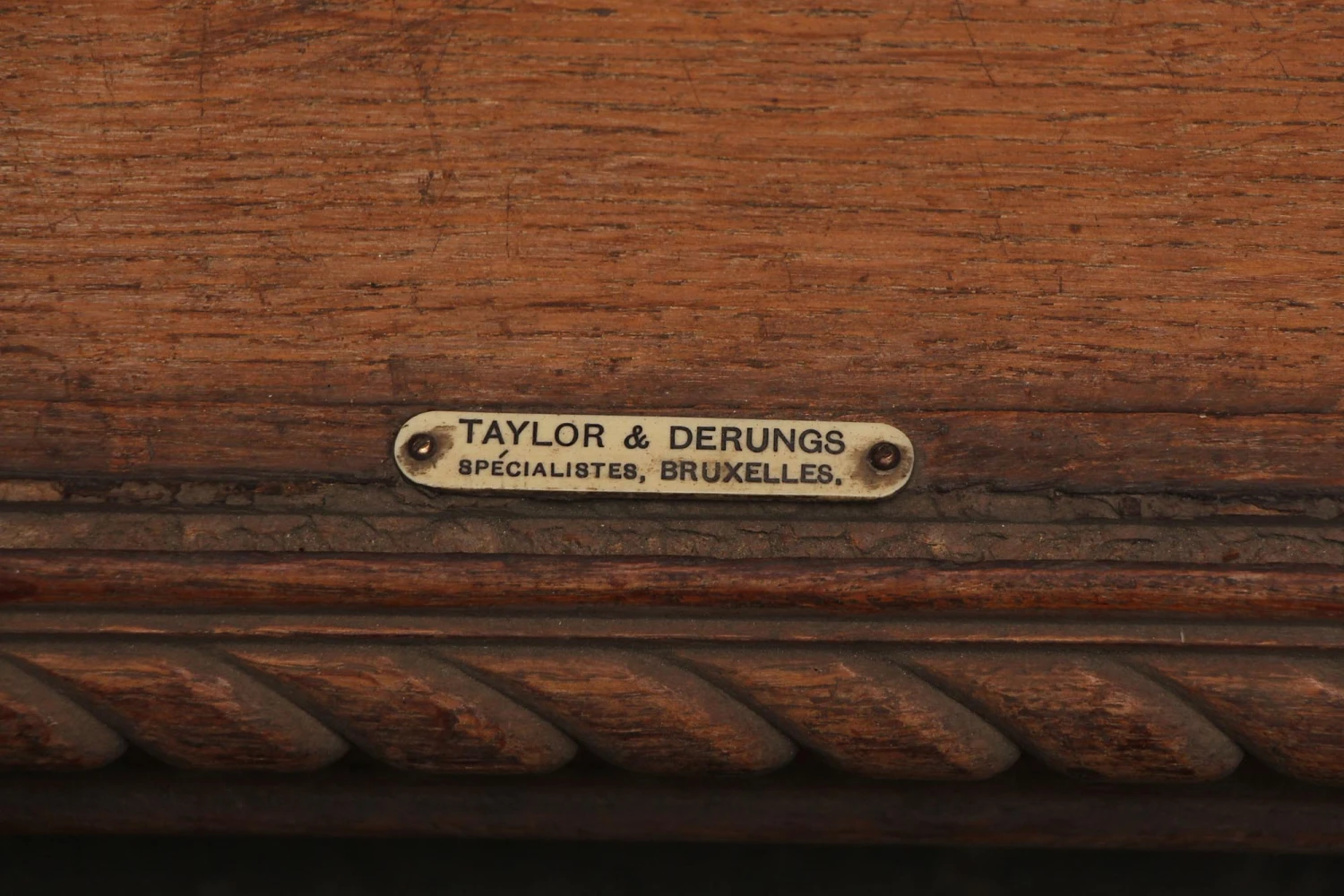 Oak Showcase From France 11 Oak Showcase From France - Image 9