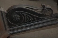 French Pair Of Cast Iron General Electric Lamp Post Sconces 15 French Pair Of Cast Iron General Electric Lamp Post Sconces -OGT Sale Store ua237796 05