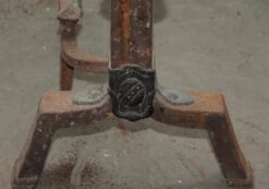 Single Hammered Andiron 12 Single Hammered Andiron -OGT Sale Store ua237797 04